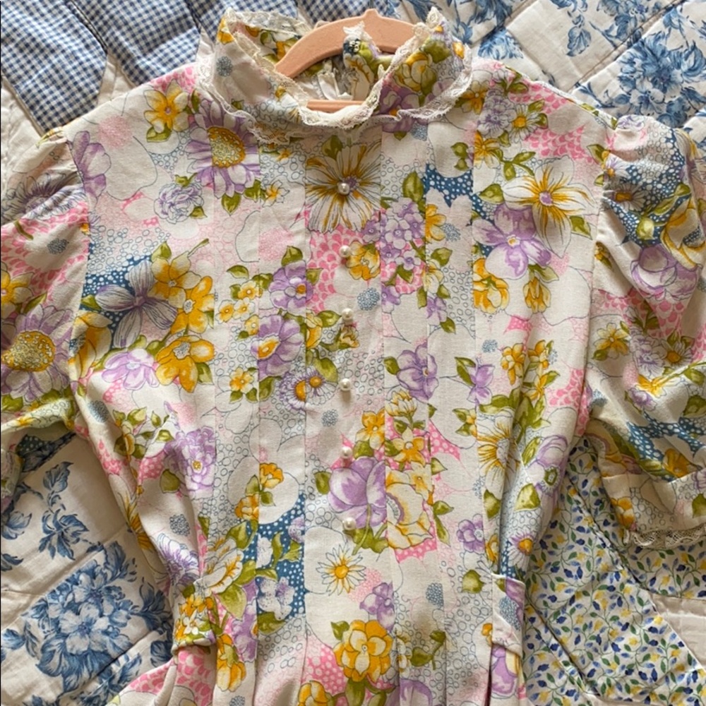Vintage Fairy Core Dress - Picture 2 of 5